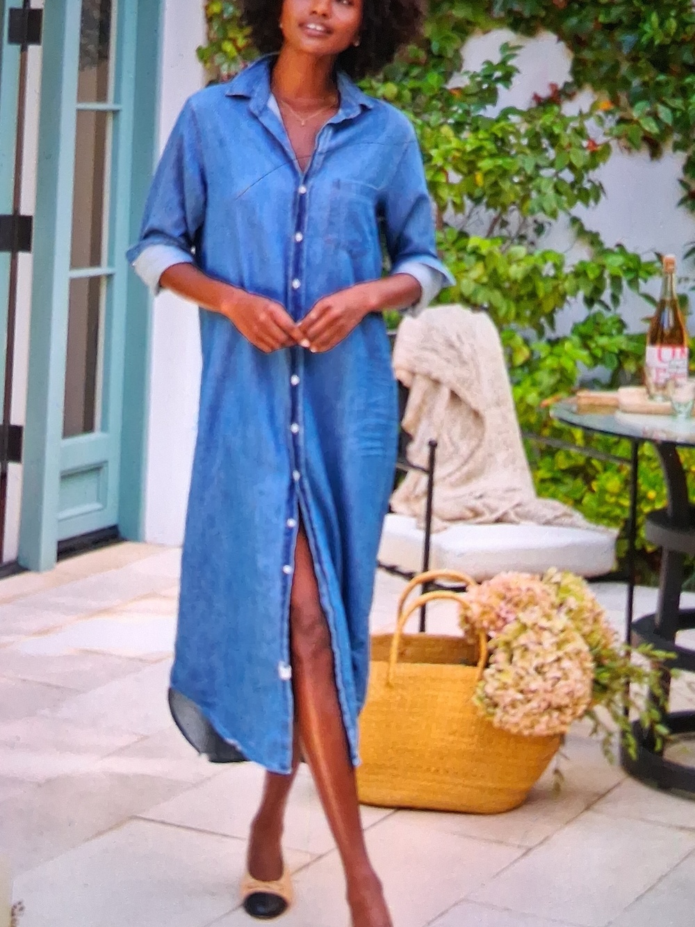 FRANK & EILEEN Rory Famous Denim Shirtdress